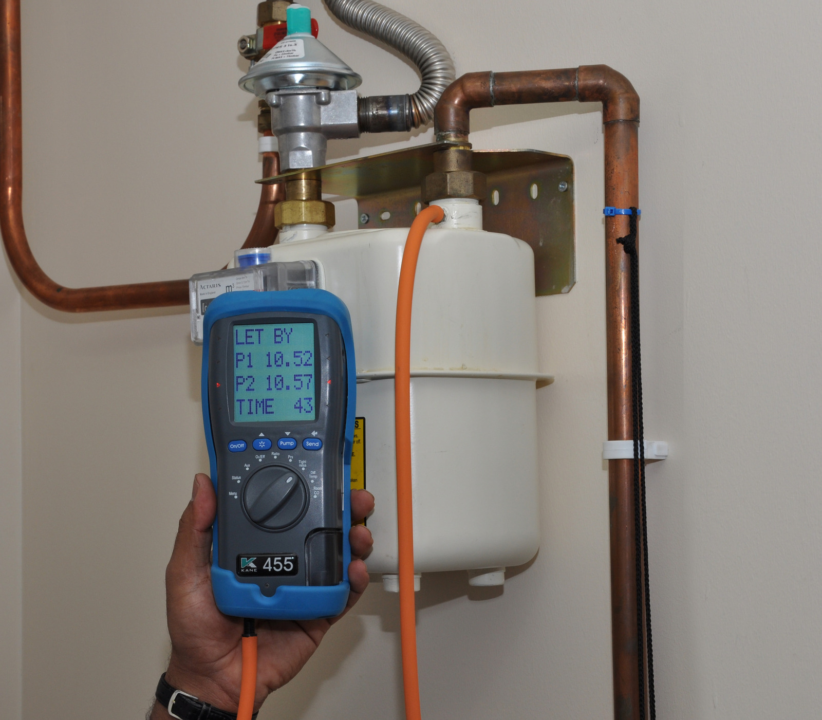 KANE455 Flue Gas Analyser Direct CO2 Measurement Kane International Ltd