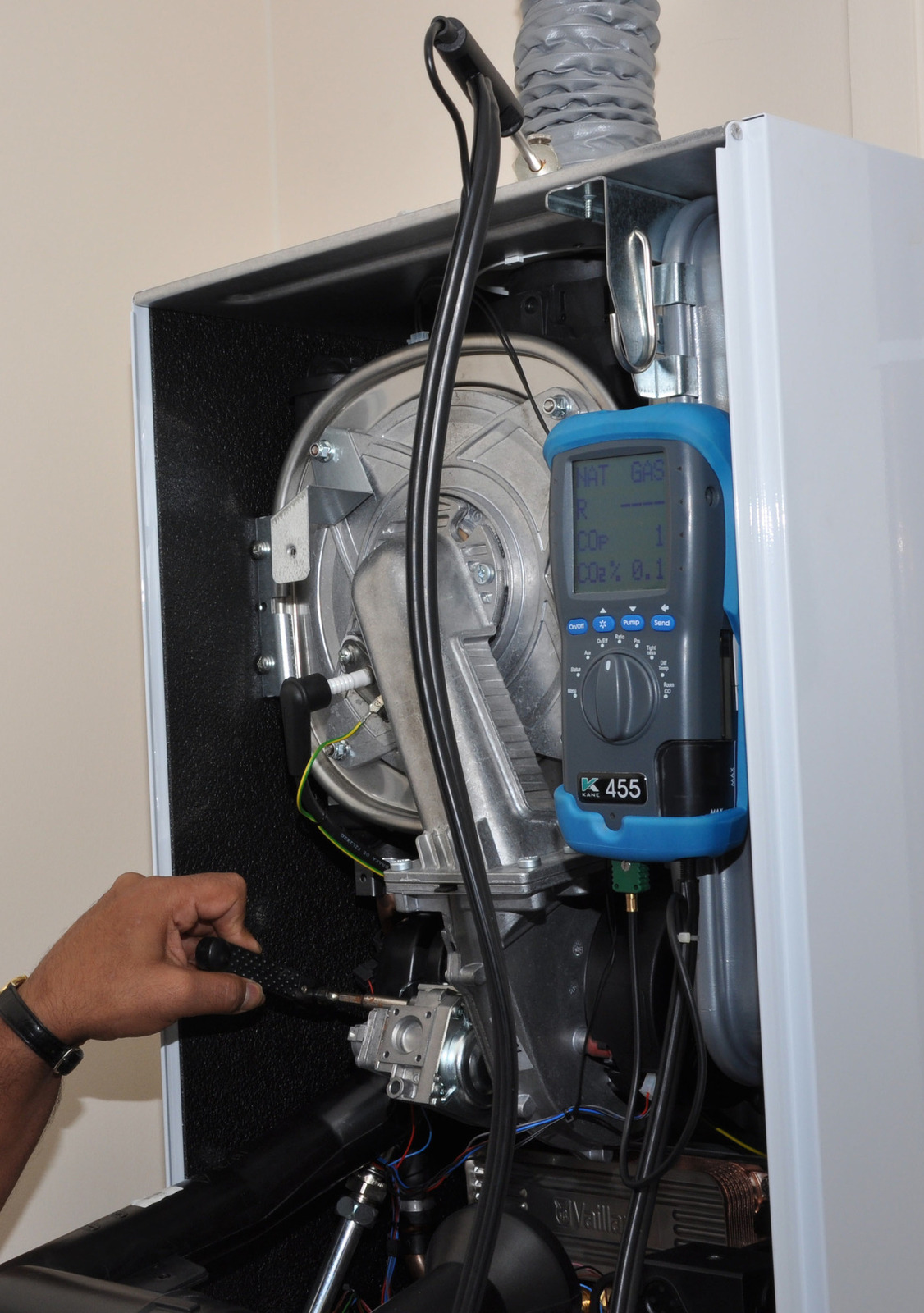 KANE455 Flue Gas Analyser Direct CO2 Measurement Kane International Ltd